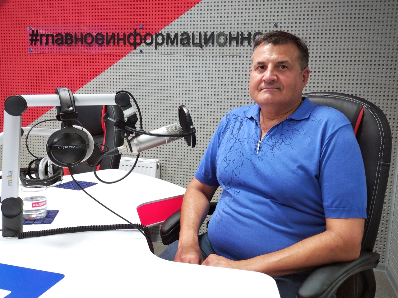 Выступление Владимира Мещерякова на радио Крым
