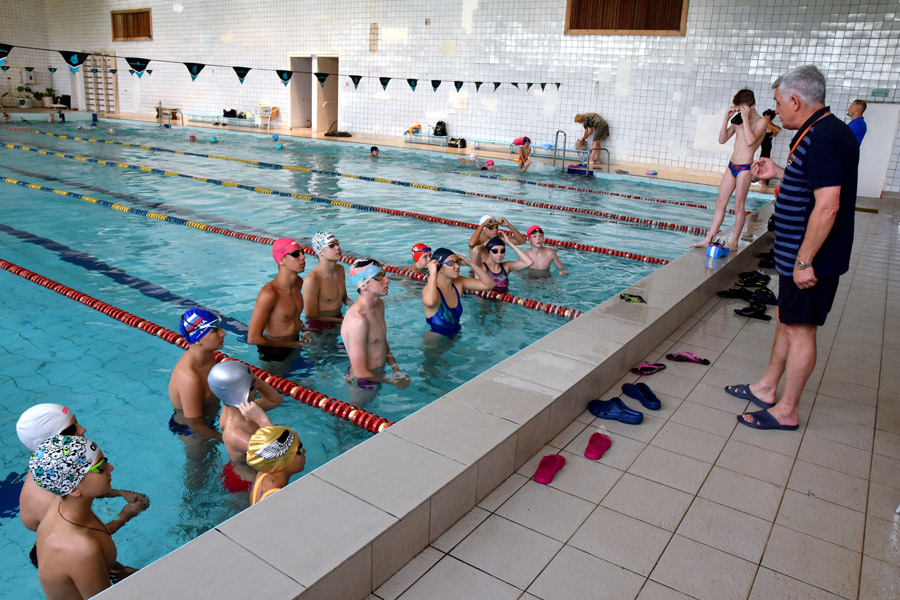 Проект спорт норма жизни Крым - плаванье